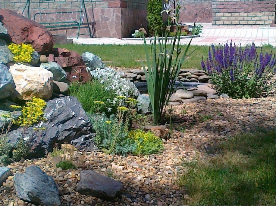 Кусимово. Сад в природном стиле